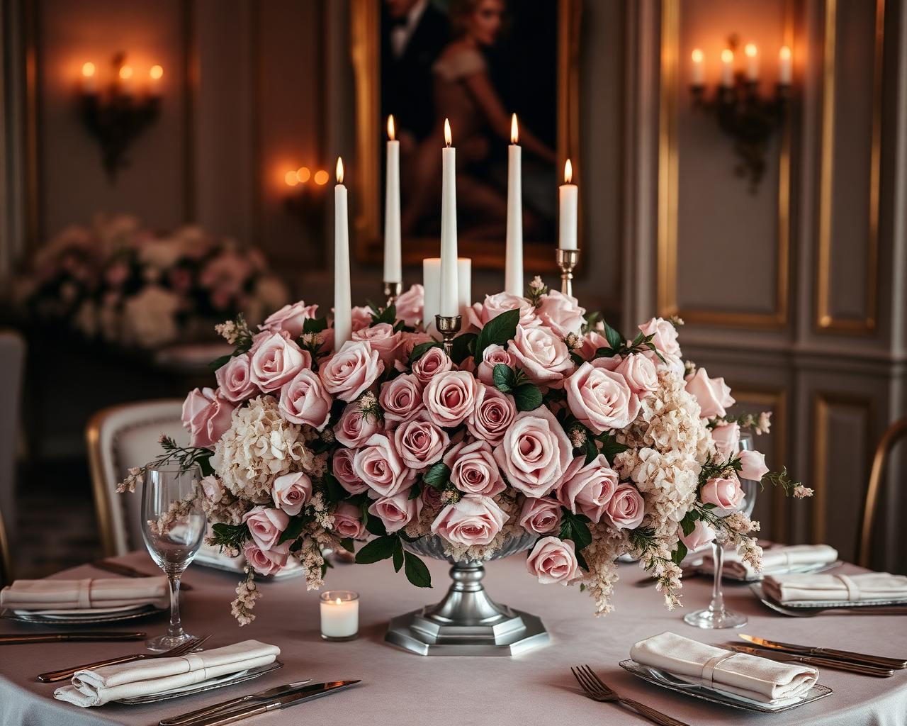 Floral arrangement by Neil Brown